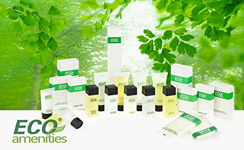 Eco Amenities - Travel Size Hotel Shampoo Bulk Pack | 72 Individually Wrapped 0.75oz Mild & Refreshing Scent