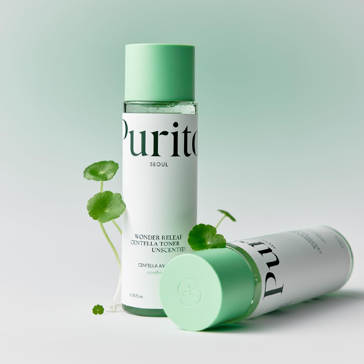 PURITO Centella Unscented Toner, 200ml 6.76 fl.oz, Korean Centella, for Sensitive Skin, Soothing, Facial Toner for face, K-Beauty, Korean Skin Care