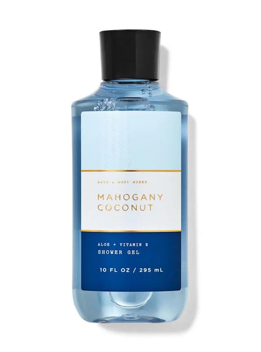 Bath & Body Works Bourbon Men's 3-IN-1 Hair & Body Wash 10 Oz. (Mahogany Coconut)