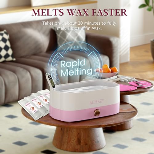 Natural Paraffin Wax Refills, 6 Pack Paraffin Wax Blocks of Unscented for Paraffin Bath, Paraffin Wax for Hand and Feet for Deep Hydration, Moisturizing and Nourish (Unscented)