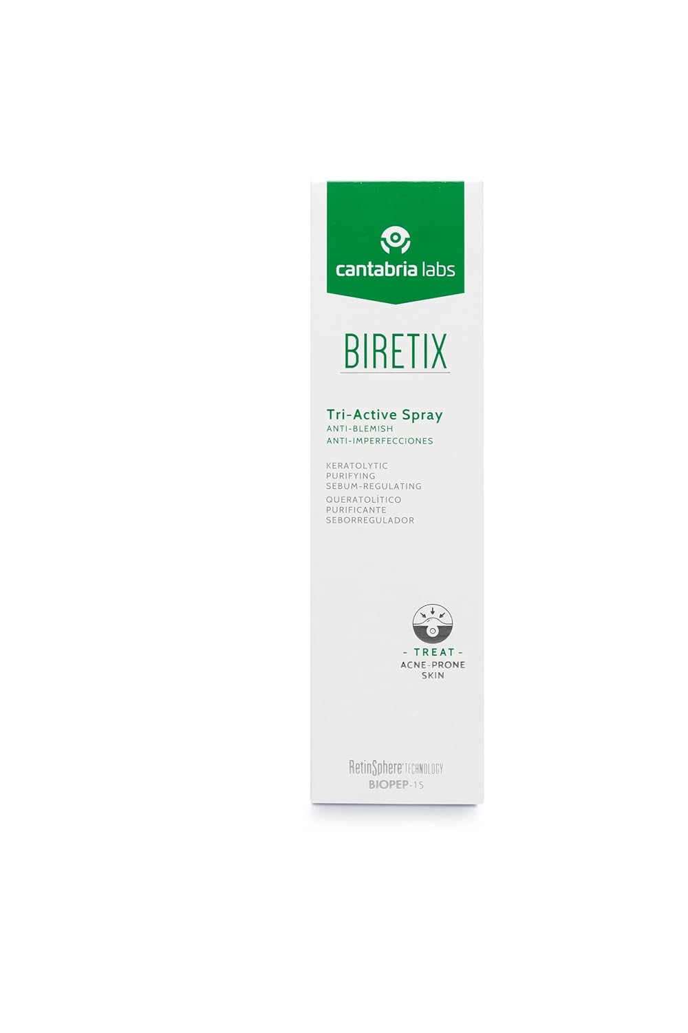 Biretix Tri-Active Spray - Acne Treatment Spray with Salicylic Acid | 3.4 oz