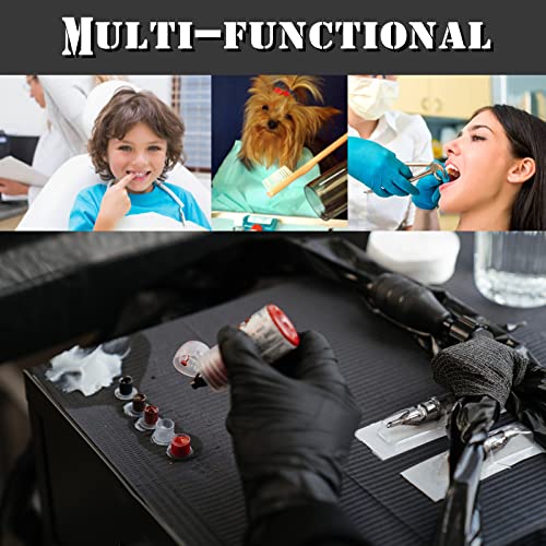 Professional Tattoo Practice Kit for Beginners: 67 Pcs Realistic Training Set with 5x 3MM Thickened Fake Skin, Transfer Paper, Dental Bibs & Ink Caps - Master Depth Control Safely at Home