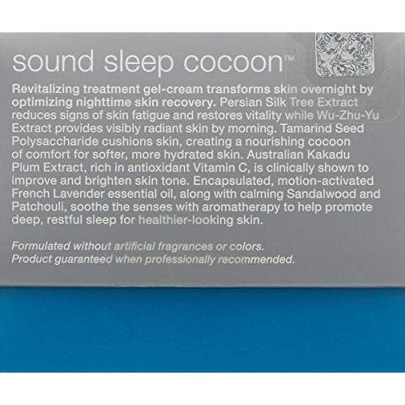 Dermalogica Sound Sleep Cocoon Night Cream Gel for Face, Revitalizing Overnight Moisturizer with Essential Oils - Promotes Restful Sleep for Radiant, Healthier-Looking Skin, 1.7 Fl Oz