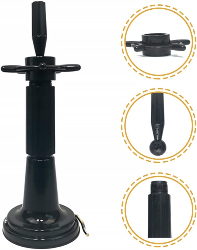 Wig Suction Cup Holder - Cosmetology Training Head Stand with Clamp | Durable Mannequin Rack
