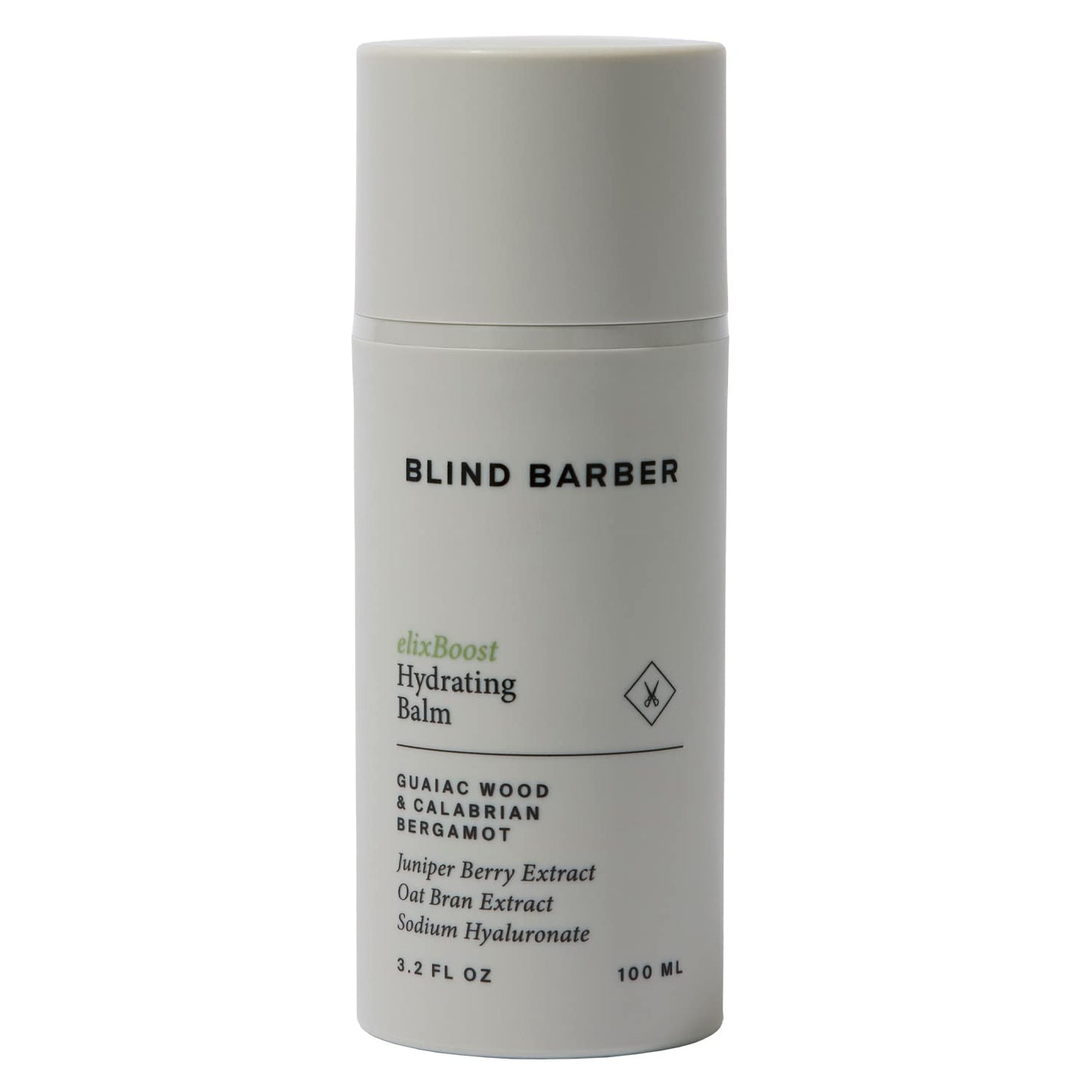 Blind Barber elixBoost Hydrating Balm - Daily Face Moisturizer for Men - Mens Anti-Aging Moisturizer with Juniper Berry Extract - Hydrates & Protects Skin Barrier (3.2oz / 100ml)