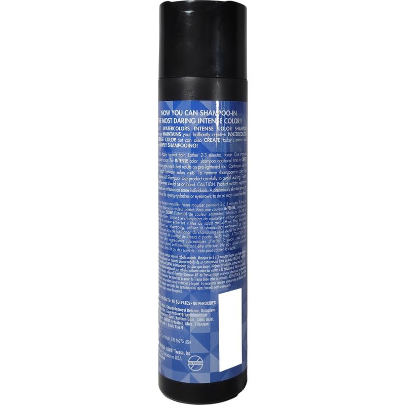 Intense Color Depositing Shampoo - Semi-Permanent Hair Color, 8.5 oz | Vibrant Blue