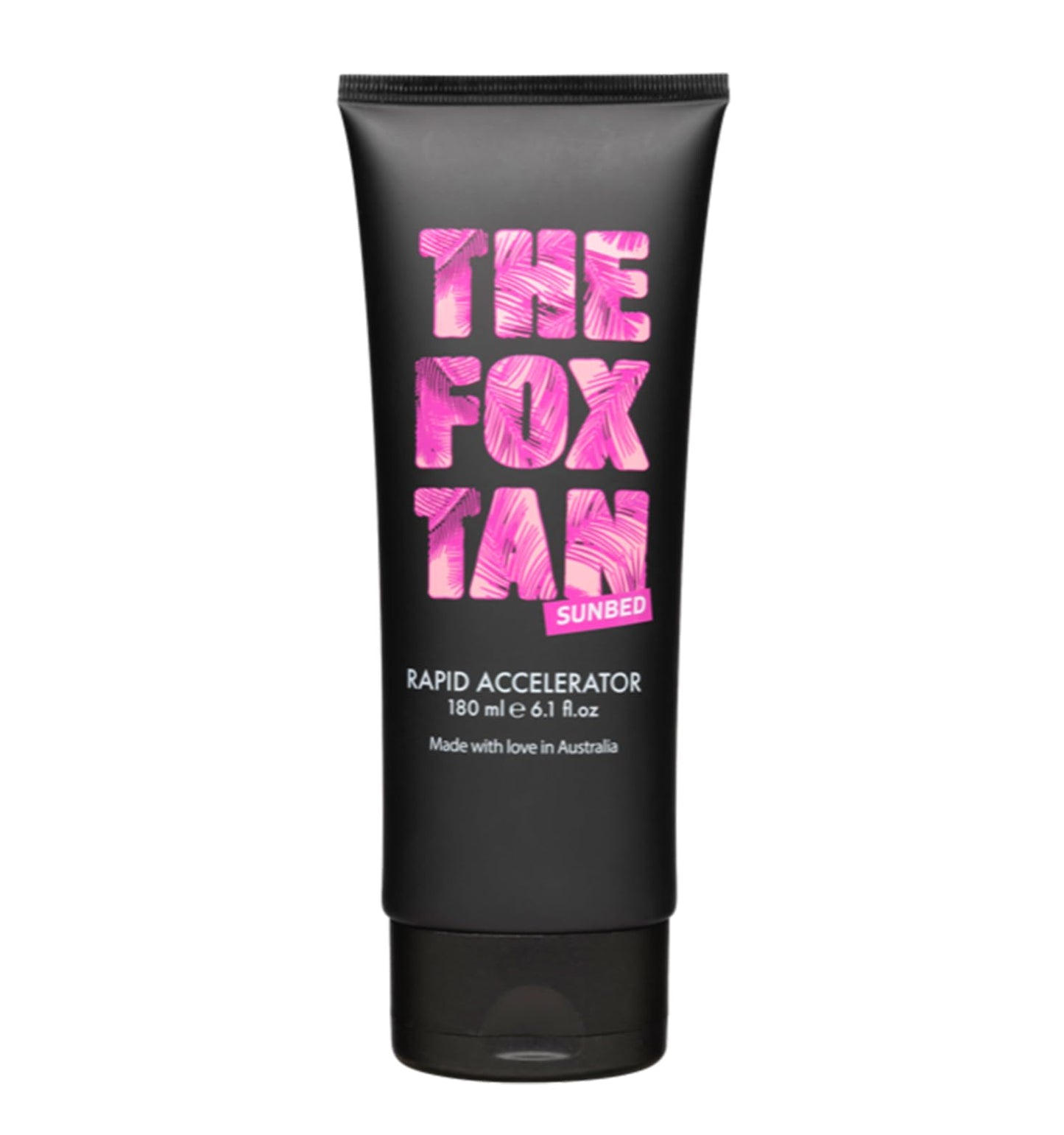 The Fox Tan Rapid Accelerator, Accelerator Lotion For Sunbed Tanning, Creates Darker, Faster & Long-Lasting Tans, Vegan & Cruelty-Free, 180mL