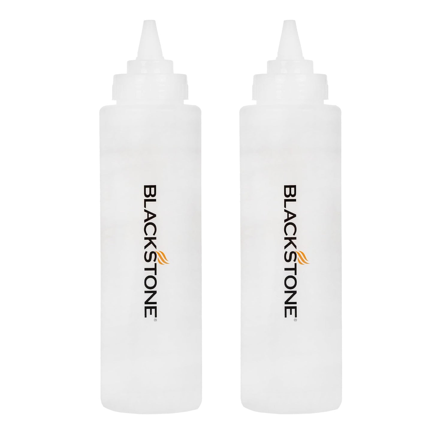 Blackstone 5071 32 oz Plastic Squeeze Bottle Set with Twisting Lids, 2-Pack