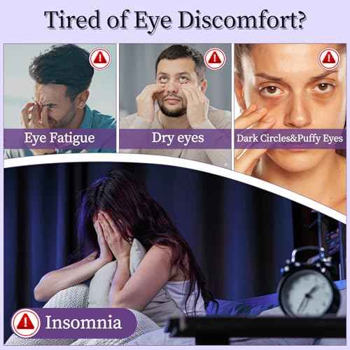 110¢µ Constent Cornea Care Rest Self Heating Eye Mask 60Mins, Disposable Lavender Steam Eye Mask for Travel Sleep, Compresses for Dry Eyes, Relaxing Gifts 24 Packs