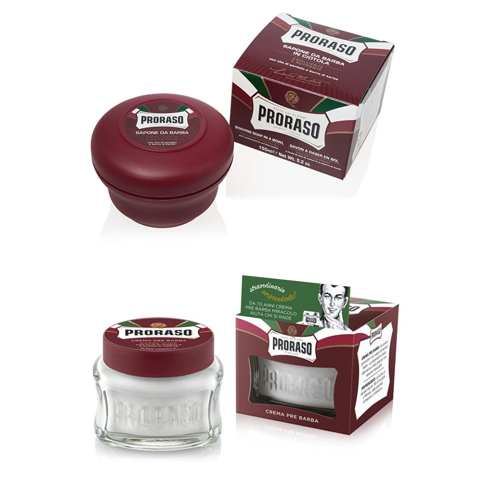 Nourishing Shaving Soap, 5.2 Oz. & Pre-Shave, 3.6 Oz.