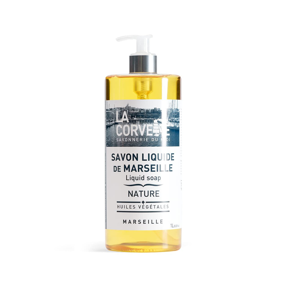La Corvette Liquid Marseille Soap NATURAL 1L
