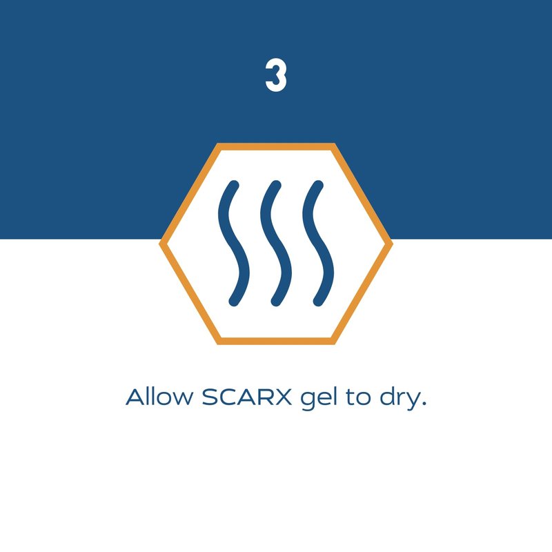 Scarx - Advanced Silicone Scar Gel With Vitamin C - Scar Reduction Topical For Hypertrophic Scars & Keloids After Surgery, Burns, Injuries - Prevent New Scars - Fade Old Scarring - 0.5oz (15g) Bottle