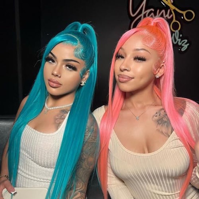 Blonde Lace Front Wigs Human Hair, 28inch 13x4 Blonde Wig Human Hair, 613 Lace Front Wig Human Hair, 100% Human Hair Wig, 180% Density Premium 613 HD Lace Frontal Wig Pre Plucked with Baby Hair