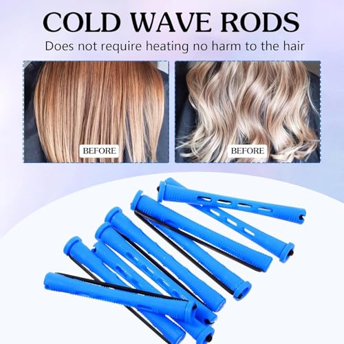 20 Pcs Small Perm Rods Perm Rollers For Short Hair Curling Rods Long Perm Rods For Long Hair Perm Rods For Short Small Plastic Hair Perming Rods And Rollers Curling Perm Rod Medium For Long Hairs