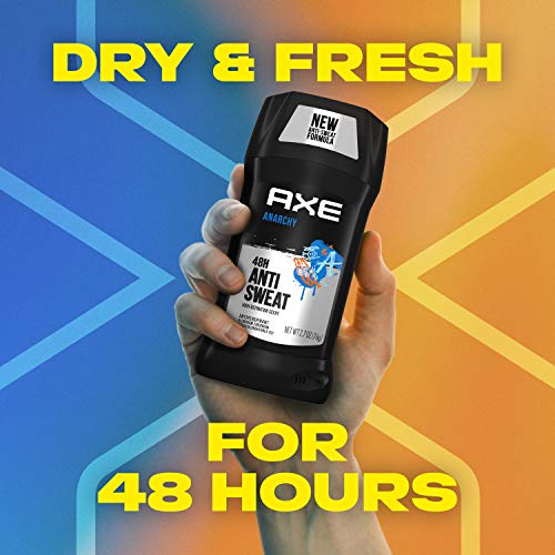 AXE Antiperspirant Deodorant Stick for Men Anarchy For Him 2.7 oz (pack of 2)