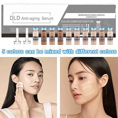 BB Glow Simple Pack BB Glow Essence Microneedle Skin Treatment Kit Essence Foundation Anti-Aging Pigment Skin Care Set 10 Bottles