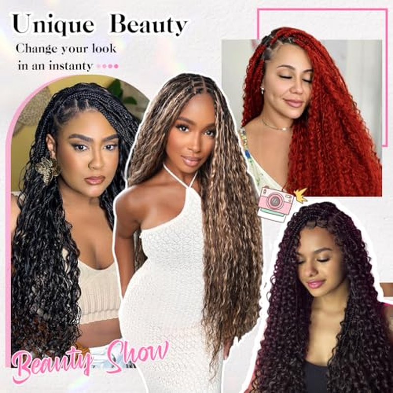 18 Inch Deep Wave Human Braiding Hair for Boho Braids ? 120g 3 Bundles/Pack Blue 100% Unprocessed 12A Brazilian Virgin Human Hair Bulk, No Weft, Wet & Wavy Curly Extensions