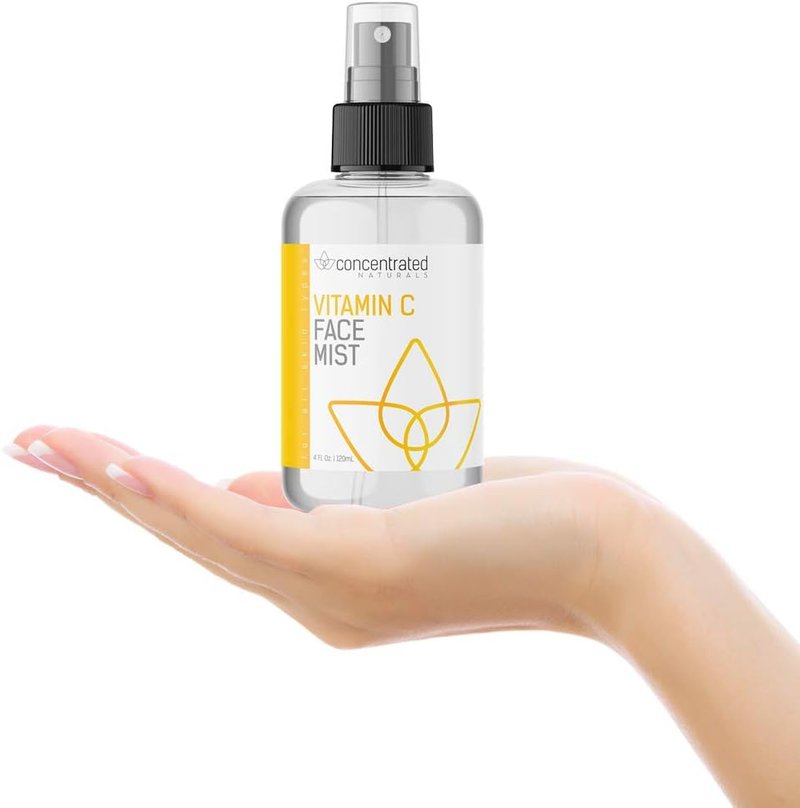 Vitamin C Glow Hydrating Face Mist - Anti-Aging Formula with Niacinamide, Collagen & Peptides | 4 fl oz (120 ml)