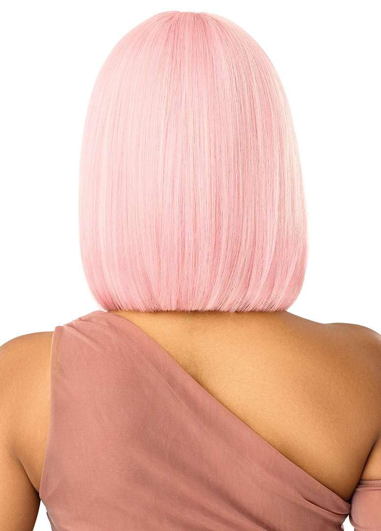 Outre Lace Front Wig - Perfect Hair Line - Swoop Series Y-Part 203 (OFF BLACK 1B)
