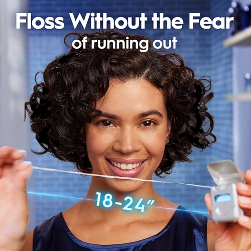 Oral-B Glide Deep Clean Cool Mint Dental Floss, Value 2 Pack (40m Each)