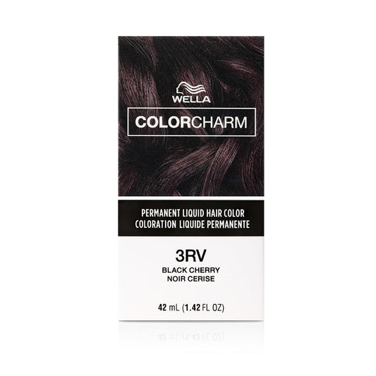 COLORCHARM Permanent Liquid Hair Color | 3RV Black Cherry | Up to 100% Gray Coverage | 1.42 Fl Oz