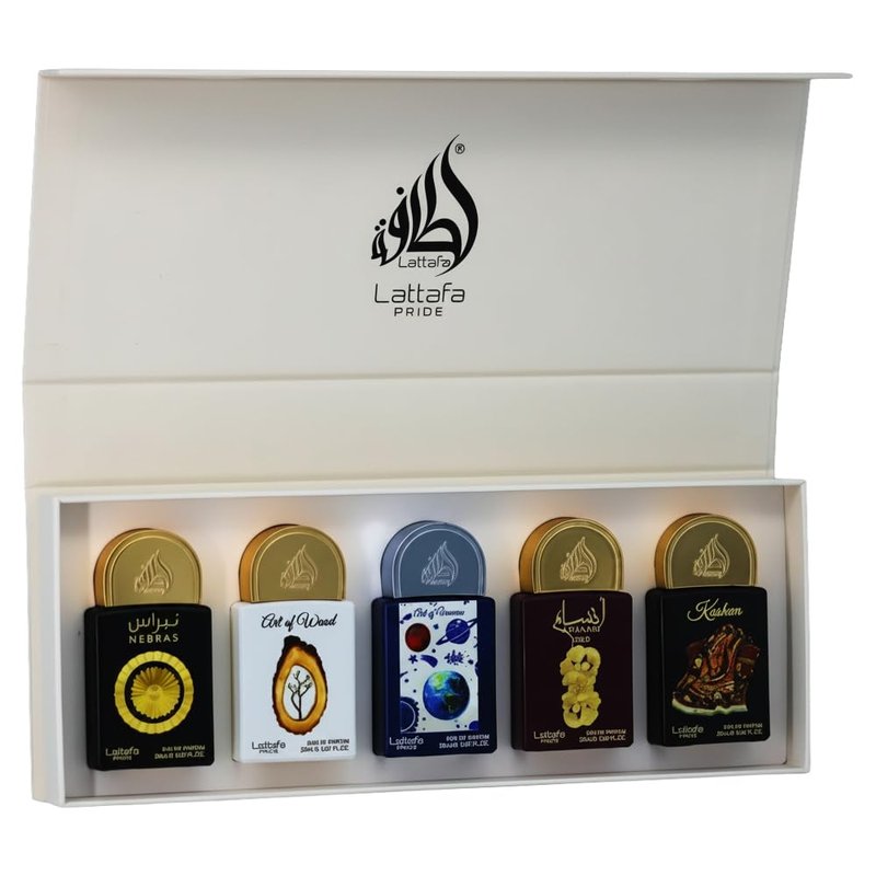 Lattafa Pride Gift Set - 5x20ml Perfume Collection No.3 | Luxury Fragrance Set