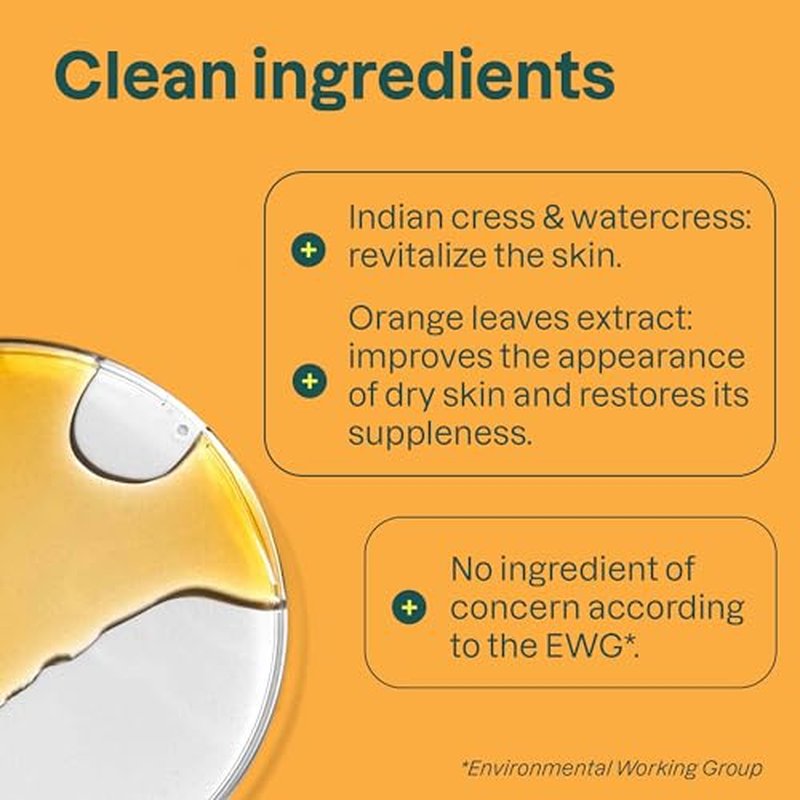 ATTITUDE Body Cream, EWG Verified Moisturizer, Vegan Moisturizing Products For Dry Skin, Dermatologically Tested, Orange Leaves, 8 Fl Oz