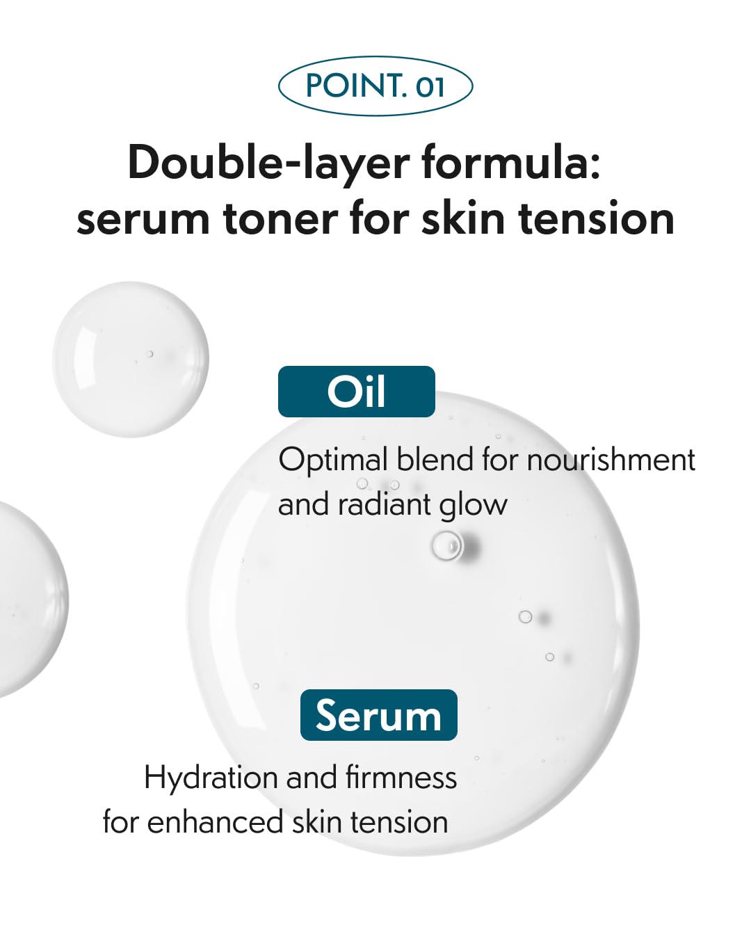 Forest Phyton Hydra CICA Serum Toner 6.76fl.oz, Moist Oil Double Layered, Long Lasting Hydration, Glowing Skin, Clean Beauty, Korean Skin Care
