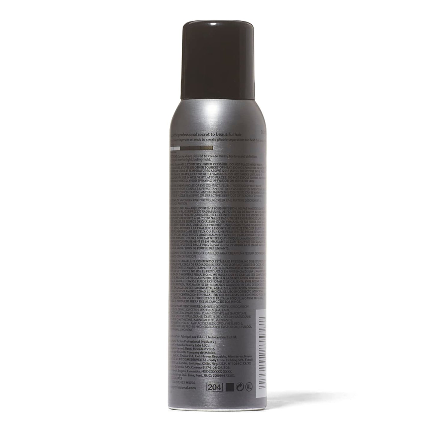 ion Texturizing Spray Wax, Adds Definition, Pliable Hold, Lightweight, LongLasting