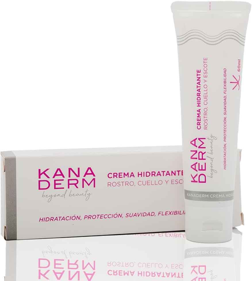 Kanaderm Organic Pleasure Moisturizing Cream for Face, Neck and Décolleté, Moisturizing, Protection, Smoothness, Flexibility