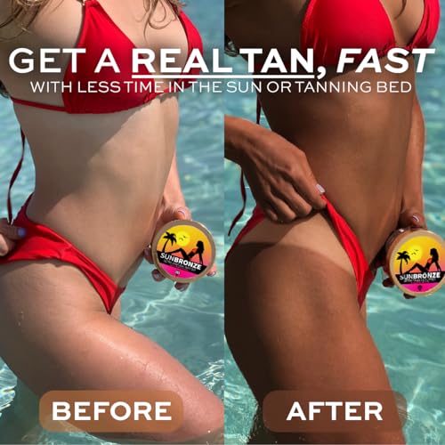 Original Sun Bronze Ultra Tanning Butter - Juicy Watermelon, Use in the sun outdoor or tanning bed Better than tanning oil Tan faster with premium natural ingredients Safe for Sensitive Skin