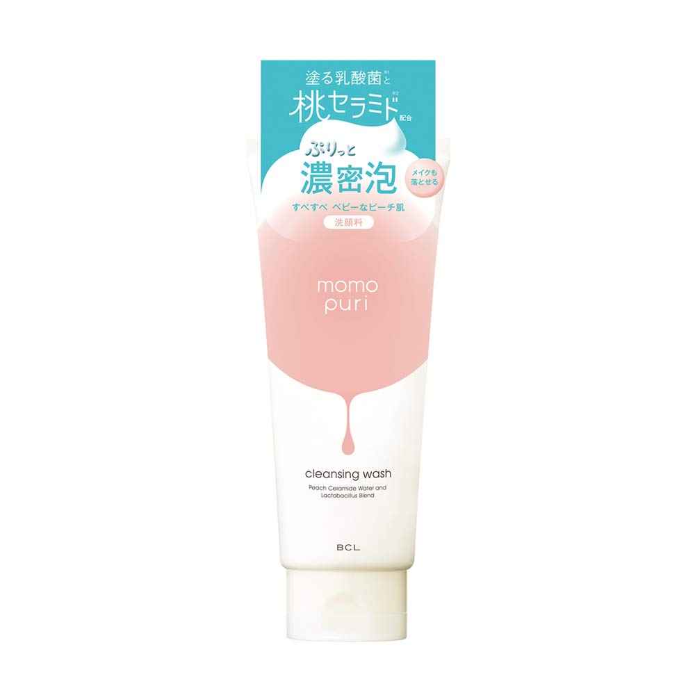 Moisturizing cleansing face wash peach