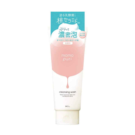 Moisturizing cleansing face wash peach