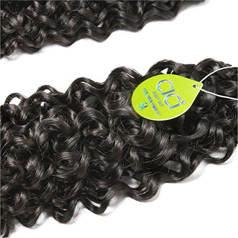 Grade 5A Brazilian Curly wave 100% Virgin Human Hair Weaving 1 Bundle 26 Inches Natural Color
