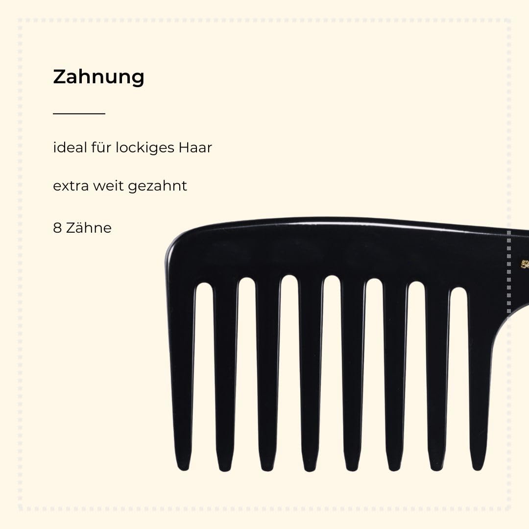 Hercules Sägemann, Magic Star comb, 9 inches, 1 set, (1 x 1 piece), 5660