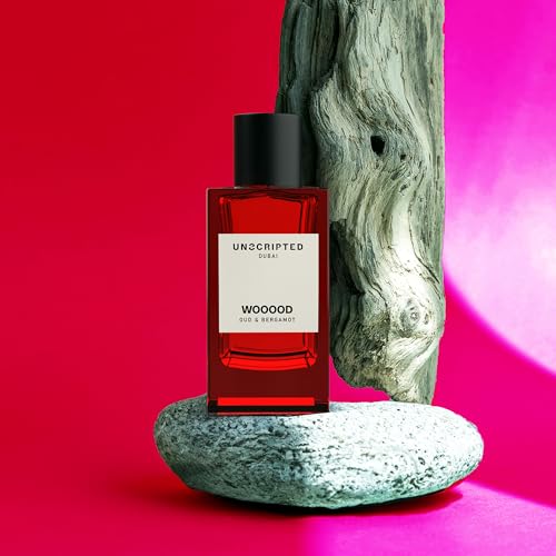 Unscripted. Wooood - Perfume For Men And Women - Women Perfume with Saffron, Nutmeg, Musk, Patchouli - Bold, Long-Lasting Mens Cologne - 3.4 oz