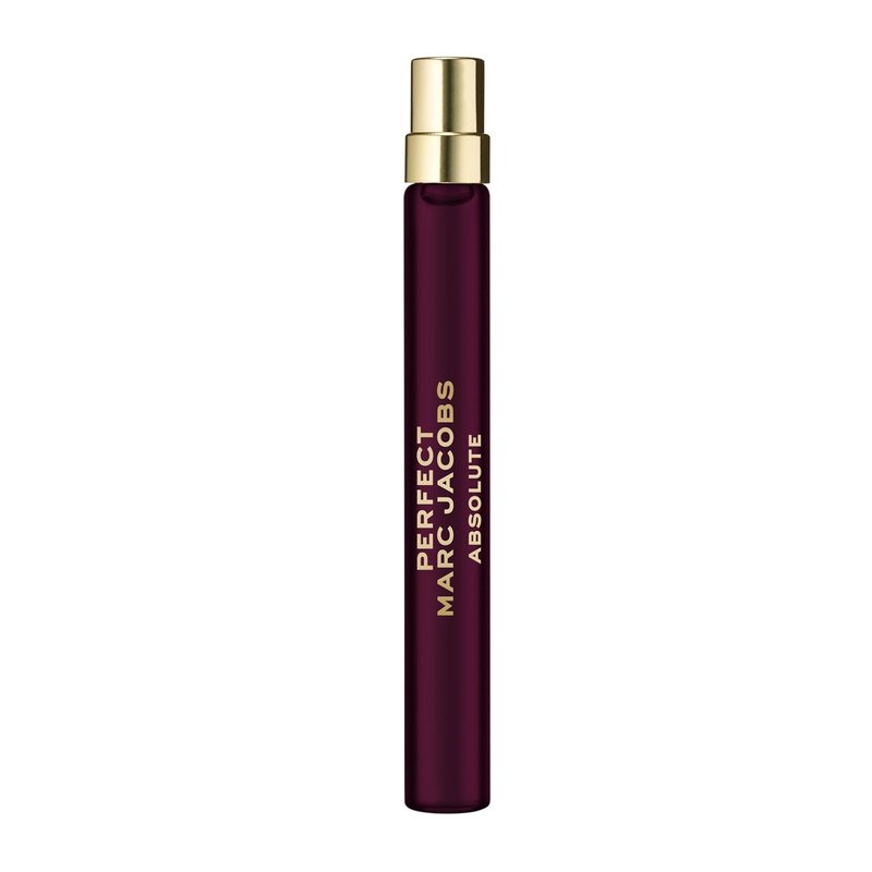 Marc Jacobs Perfect Absolute Eau de Parfum Travel Spray – Ambery Women's Perfume – With Notes Caramelized Fig Accord, Jasmine Absolu & Rich Amber Accord – 0.33oz