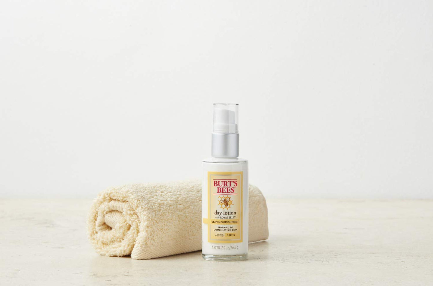 Burt's Bees Nourishment Day Lotion - SPF 15 for Normal to Combination Skin | 2 Fl Oz, Natural Formula