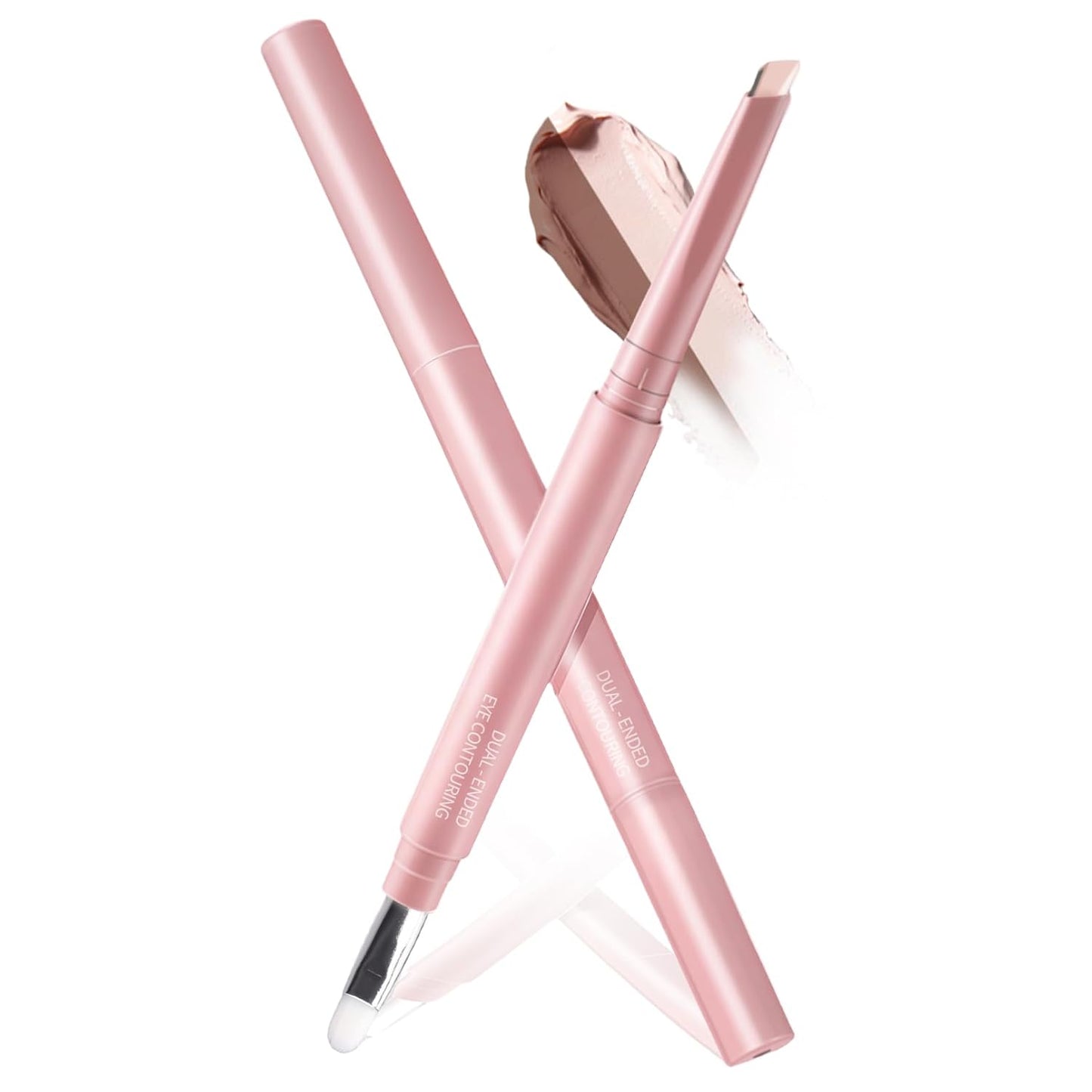 Under Eye Highlighter Stick - 2PCS Waterproof & Smudge-Proof Brightener Pencil | Beige