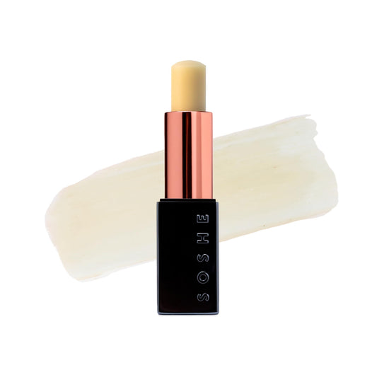 SOSHE Beauty - Peptide Glow Hydrating Lip Treatment | Intense Moisture | Peptides, Vitamin E, Hyaluronic Acid | Cruelty-Free, Certified Plastic Negative (Pearl - Clear)