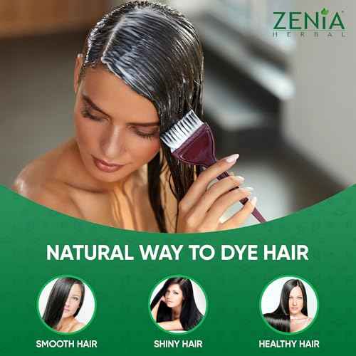 Zenia 100% Pure Neutral Henna Powder (Cassia Obovata) | 7oz (200g) | Colorless Henna for Hair | Natural Hair Conditioner | for Silky, Soft & Shiny Hair