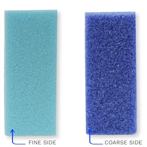 Mantello Pumice Stone for Feet- Foot Scrubbers for Shower and Foot Tub- Pumice Stone for Feet Callus Remover- Double Sided Foot Scrubber Dead Skin Remover- 4 Pack