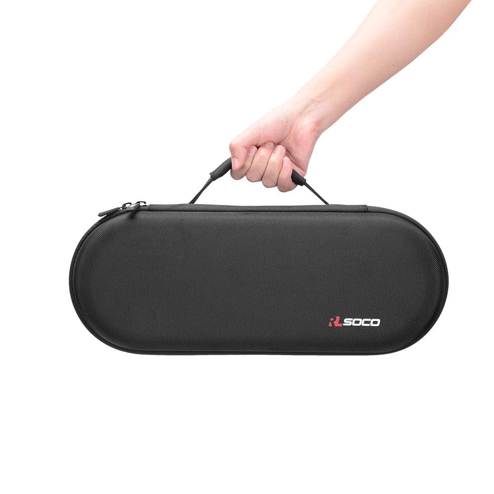 RLSOCO Carrying Case for Dyson Supersonic Nural/Supersonic Hair Dryer HD15 HD08 HD07 HD03 HD01, Portable Travel Storage Bag for Dyson Hair Dryer - Fits Complete Supersonic Accessories (Black)