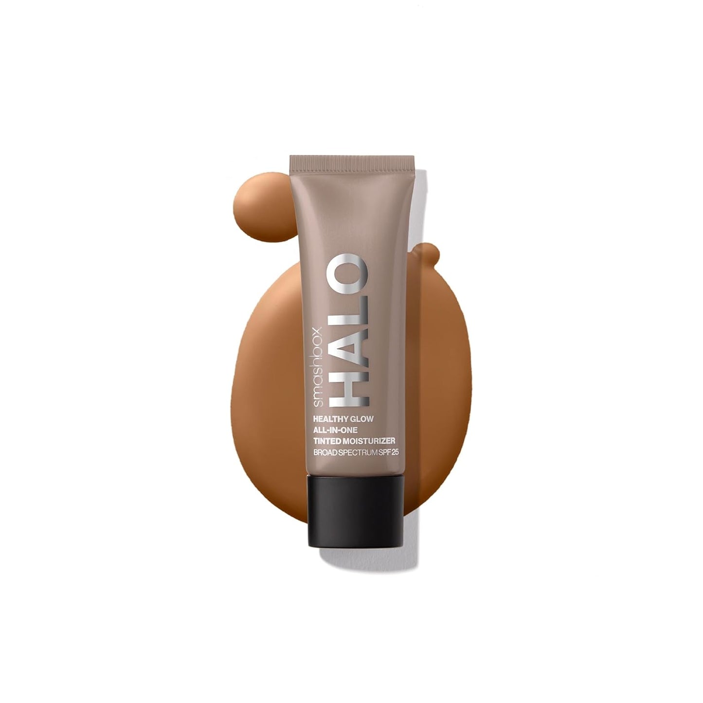 Smashbox Halo Healthy Glow Tinted Moisturizer - SPF 25, 24-Hour Hydration, Natural Dewy Finish | Hyaluronic Acid & Niacinamide