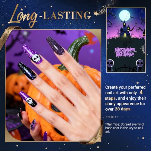 AZUREBEAUTY Dip Powder Nail Kit Starter Color Changing Glitter 20 Colors Magic Special Effect Dipping Powder Liquid Set with Base/Top Coat Activator for French Nails Manicure DIY Salon