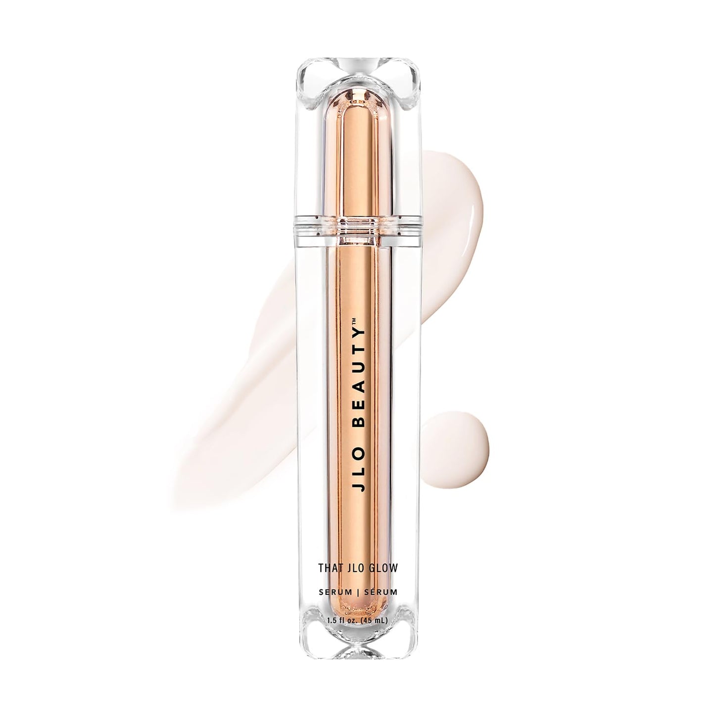 JLO BEAUTY Brightening Face Serum, Hydrating & Firming Facial Serum with Niacinamide, Squalane & Antioxidants, Lightweight Daily Skin Care for Women, That JLO Glow, 1.5 Oz