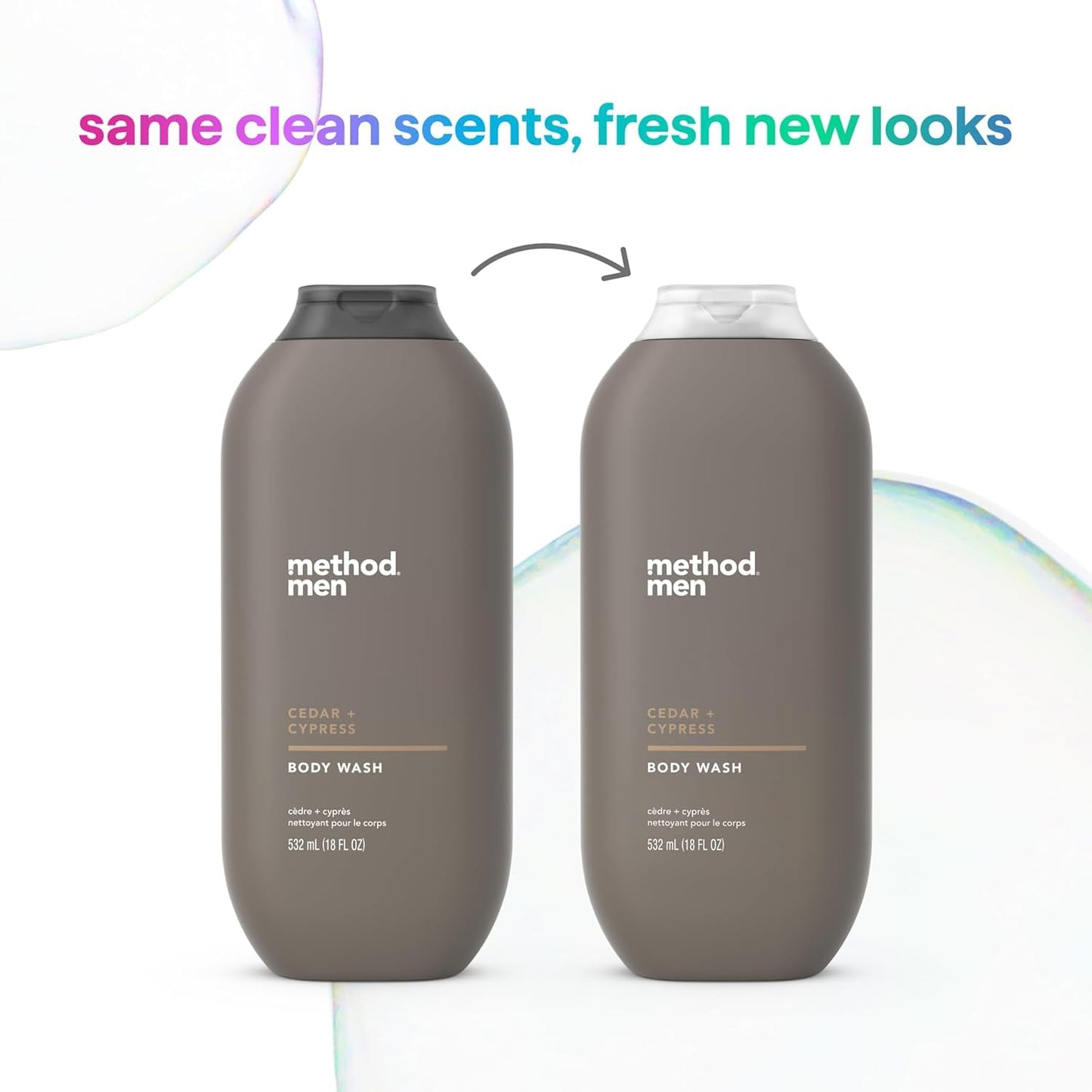 Method Men Body Wash, Juniper + Sage, Paraben and Phthalate Free, 18 fl oz (Pack of 1)