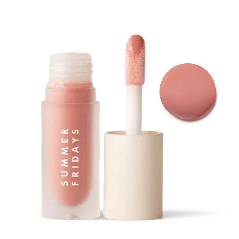 Dream Lip Oil | Hydrating Tinted Lip Gloss with Skincare Benefits - Non-Sticky Formula for Softness & Shine - Bare Sand (0.15 Oz)