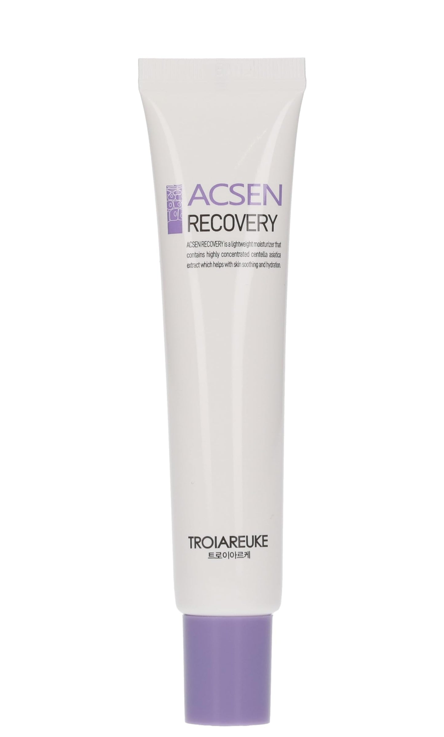 TROIAREUKE ACSEN Recovery Cream | Hydrating and Soothing Facial Moisturizer with Centella Asiatica, Olive Oil, and Squalane For Sensitive, Dry, and Dehydrated Skin, Reduces Signs of Acne Scars