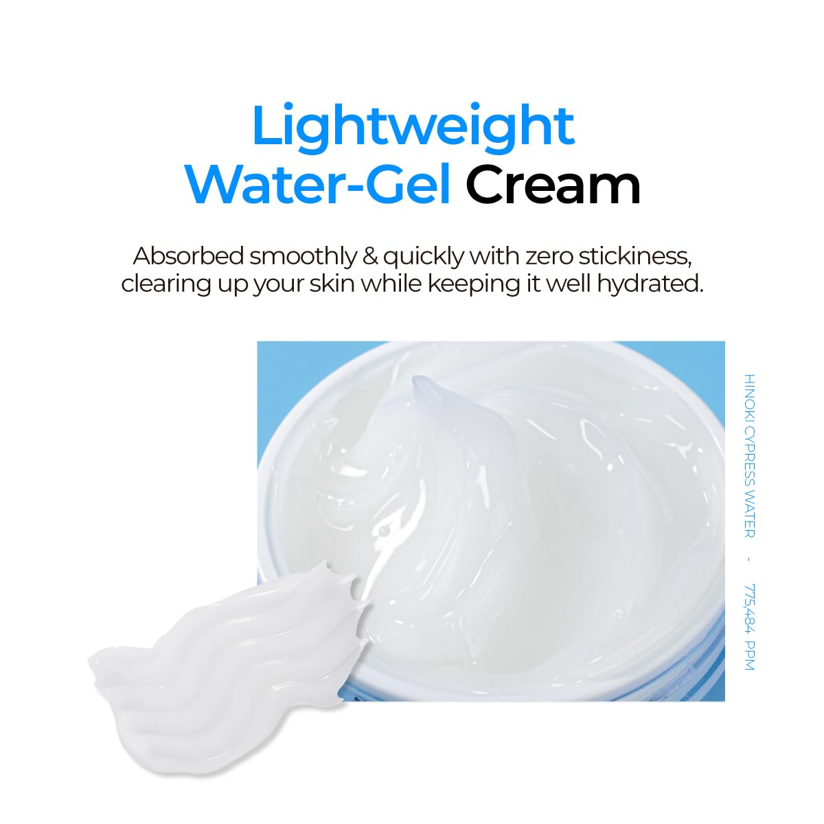 IZEZE Soul HNA Hydro Cream 1.69 fl.oz, 50 ml | Hyaluronic Acid Moisturizer Face Cream with Adenosine, Cypress Water, Niacinamide | Korean Skincare for Dry Skin, Hydrating and Firming